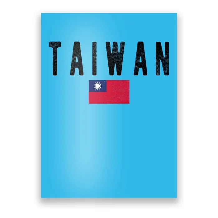 Taiwan Country Flag Souvenir Taiwan Gift Poster