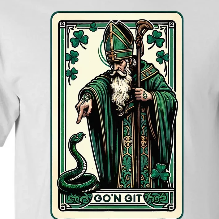 Tarot Card Funny St Patricks Day GoN Git St Patrick Tall T-Shirt