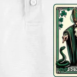 Tarot Card Funny St Patricks Day GoN Git St Patrick Dry Zone Grid Performance Polo