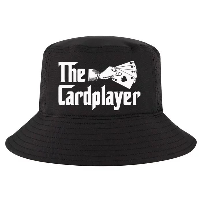 The Cardplayer Funny Poker Card Player Casino Gambler Cool Comfort Performance Bucket Hat