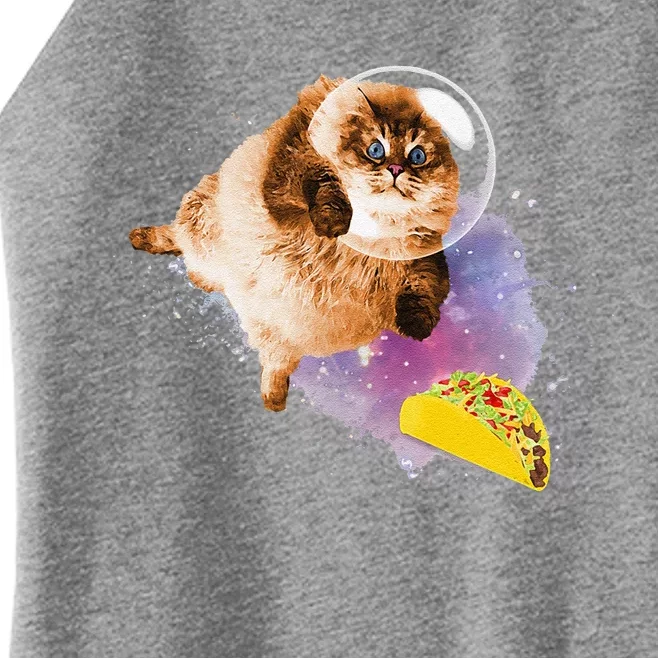 Taco Cat Funny Taco Cat In Space Taco Cat Women’s Perfect Tri Rocker Tank