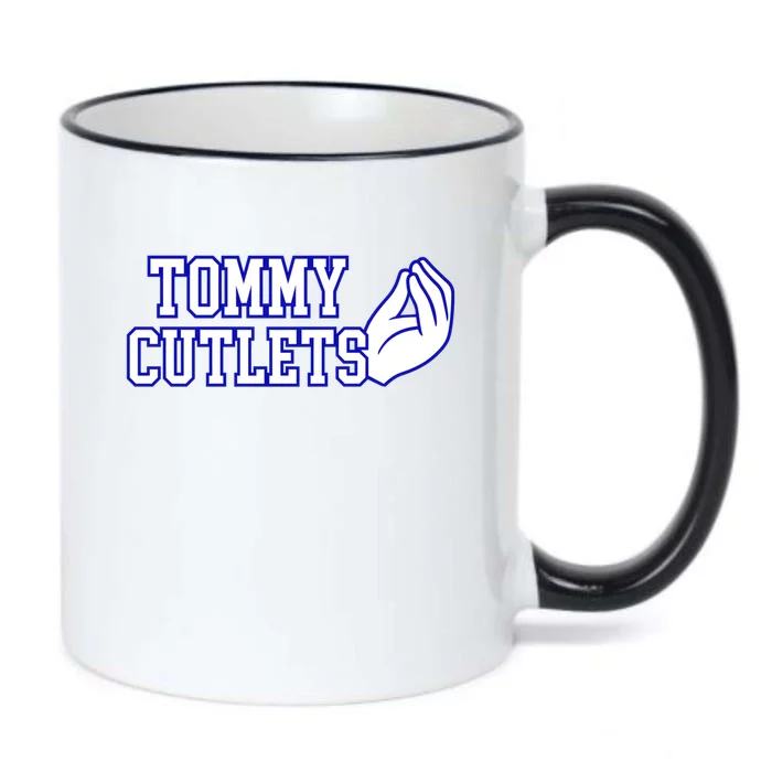 Tommy Cutlets Football Black Color Changing Mug