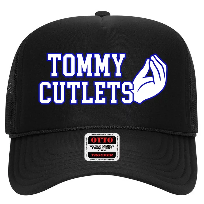 Tommy Cutlets Football High Crown Mesh Trucker Hat