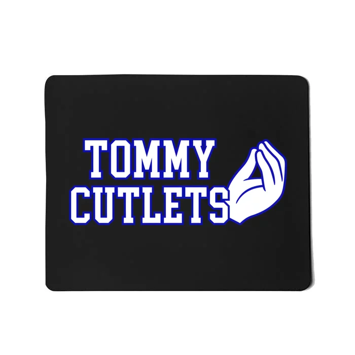 Tommy Cutlets Football Mousepad