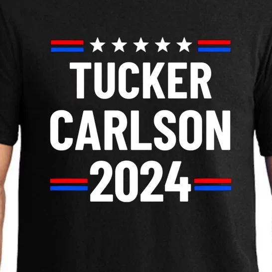 Tucker Carlson For President 2024 Pajama Set