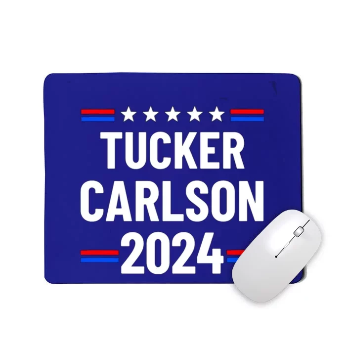 Tucker Carlson For President 2024 Mousepad