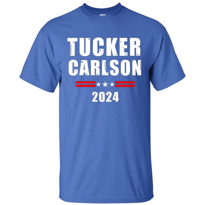 Tucker Carlson For President 2024 Tall T-Shirt