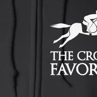 The Crowd Favorite Horse Racing Kentucky Full Zip Hoodie