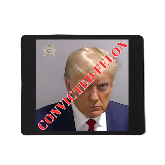 Trump Convicted Felon Mousepad