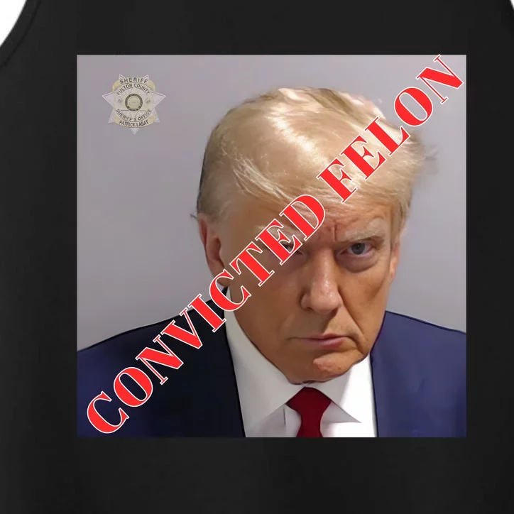 Trump Convicted Felon Performance Tank