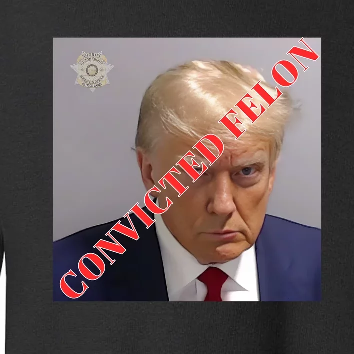 Trump Convicted Felon Toddler Sweatshirt