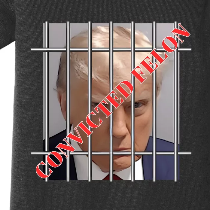 Trump Convicted Felon Baby Bodysuit