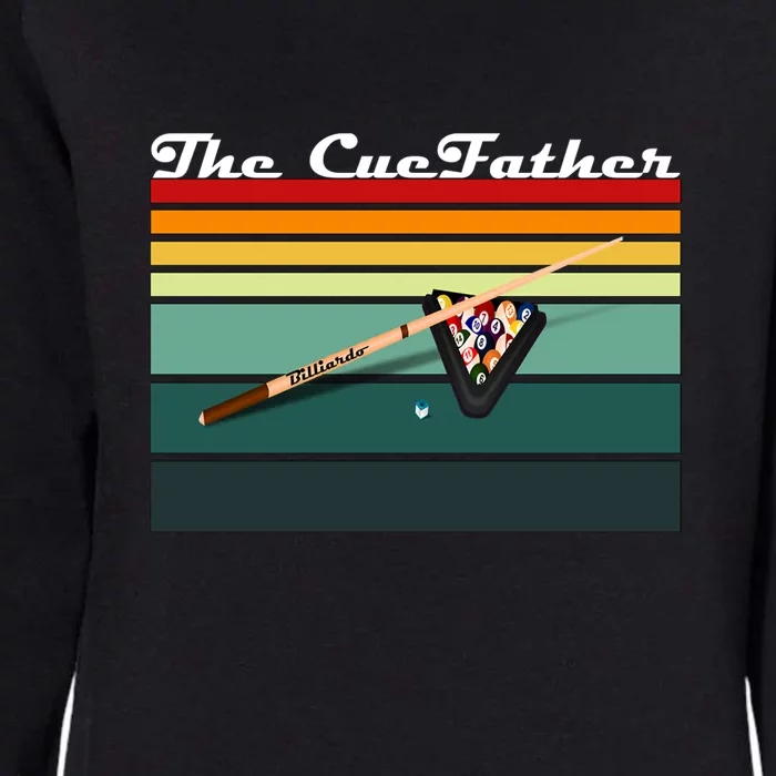 The Cue Father Fantasy Billiards Dad Gift For Father's Day Womens California Wash Sweatshirt