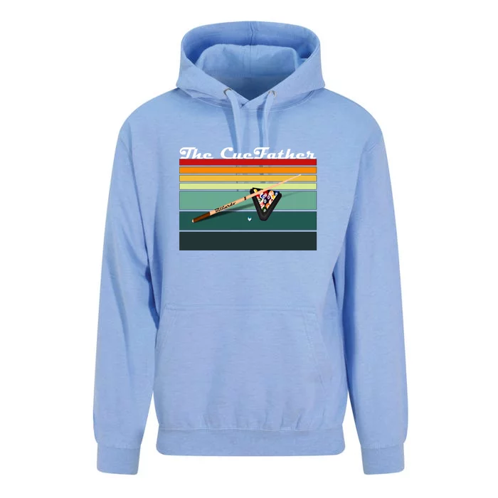 The Cue Father Fantasy Billiards Dad Gift For Father's Day Unisex Surf Hoodie