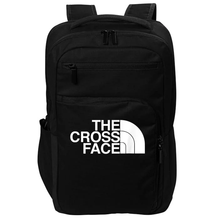 The Cross Face Wrestling Funny Gift Impact Tech Backpack