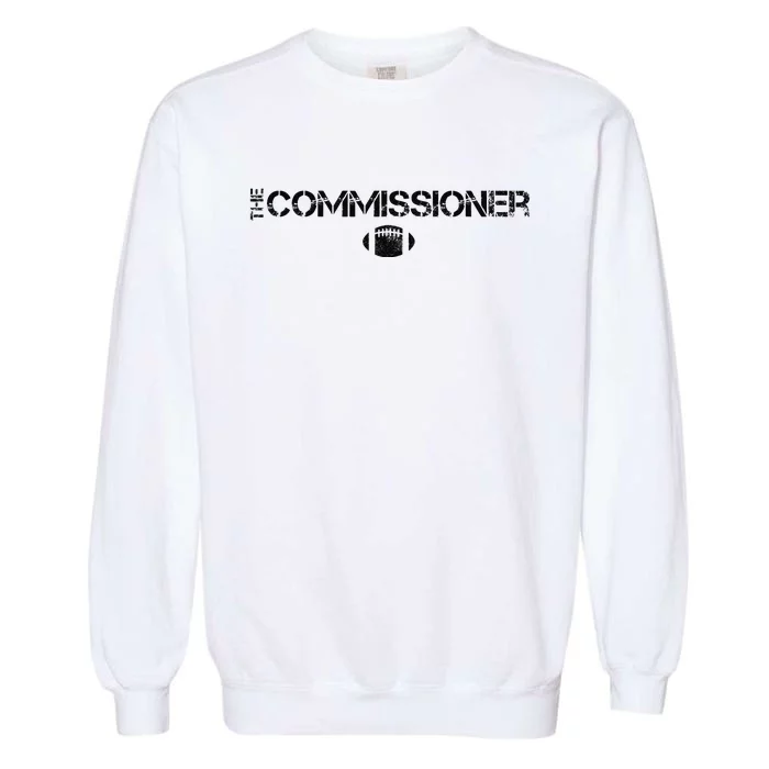 The Commissioner Fantasy Football Draft Vintage Garment-Dyed Sweatshirt