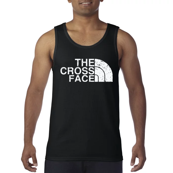 The Cross Face Vintage Classic Wrestling Freestyle Tank Top