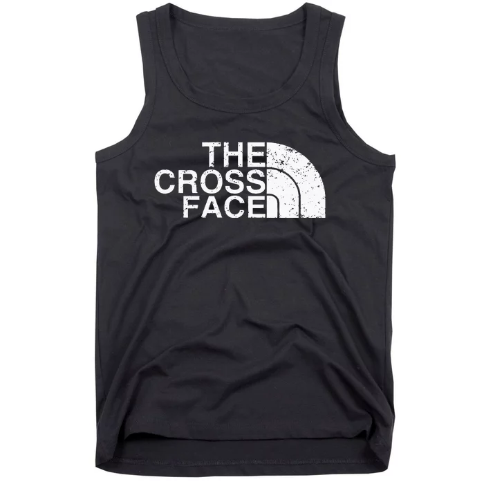 The Cross Face Vintage Classic Wrestling Freestyle Tank Top