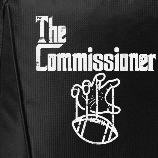 The Commissioner Fantasy Football Commish FFL City Backpack