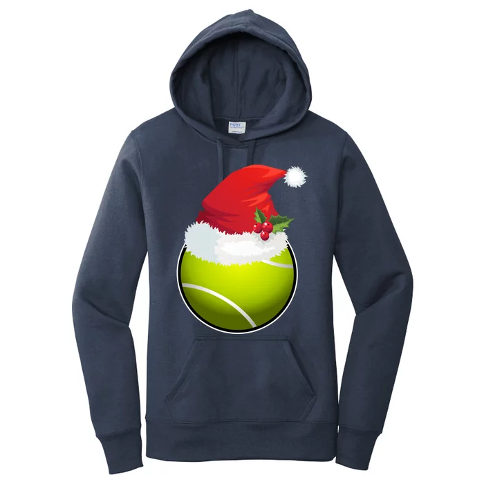 Tennis Christmas Funny Tennis Xmas Gift Women's Pullover Hoodie