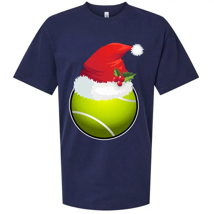 Tennis Christmas Funny Tennis Xmas Gift Sueded Cloud Jersey T-Shirt