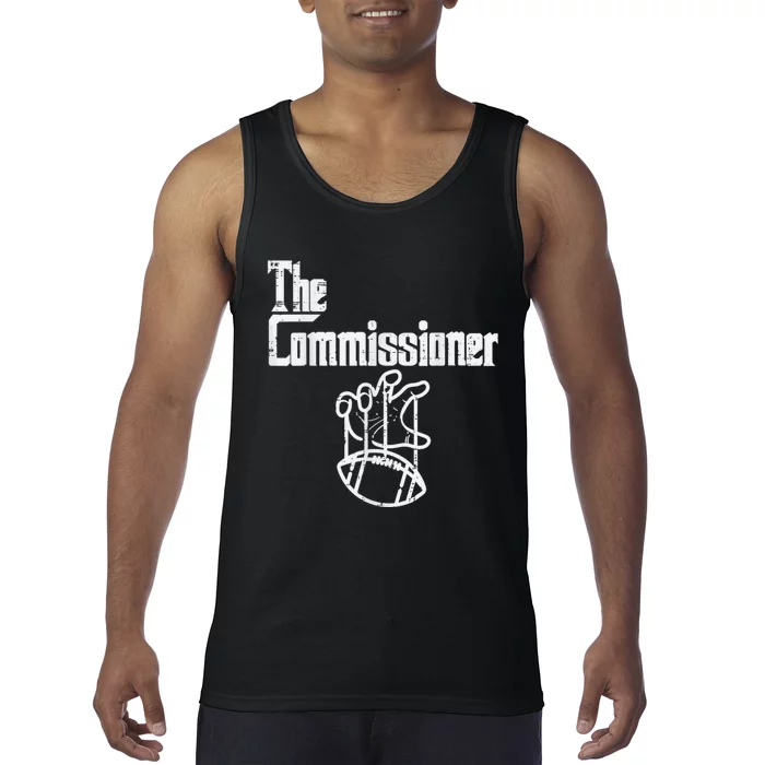 The Commissioner Fantasy Football Tank Top