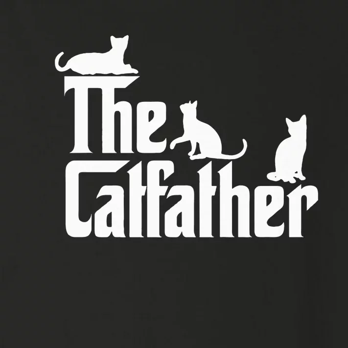 The CatFather Funny Cat Dad Cat Lover Gifts Toddler Long Sleeve Shirt