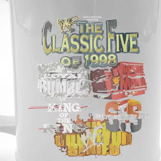 The Classic Five Of 1998 Front & Back Beer Stein