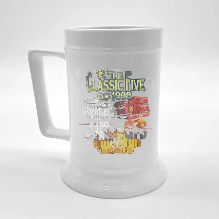 The Classic Five Of 1998 Front & Back Beer Stein