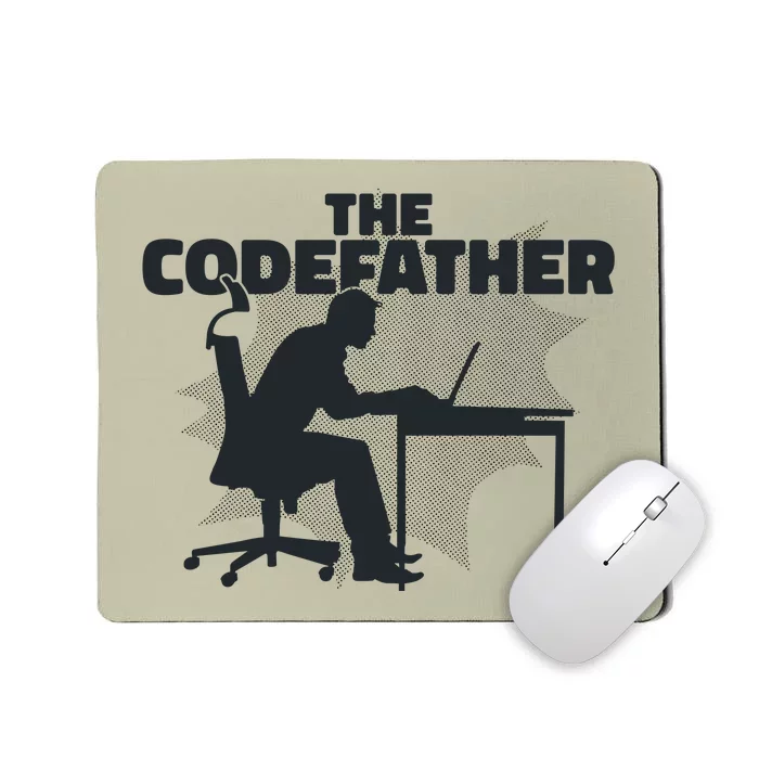 The Code Father Mousepad