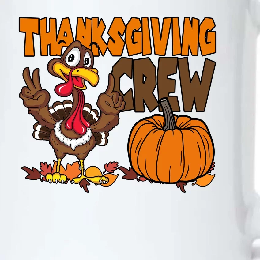 Thanksgiving Crew Funny Turkey Fall Black Color Changing Mug