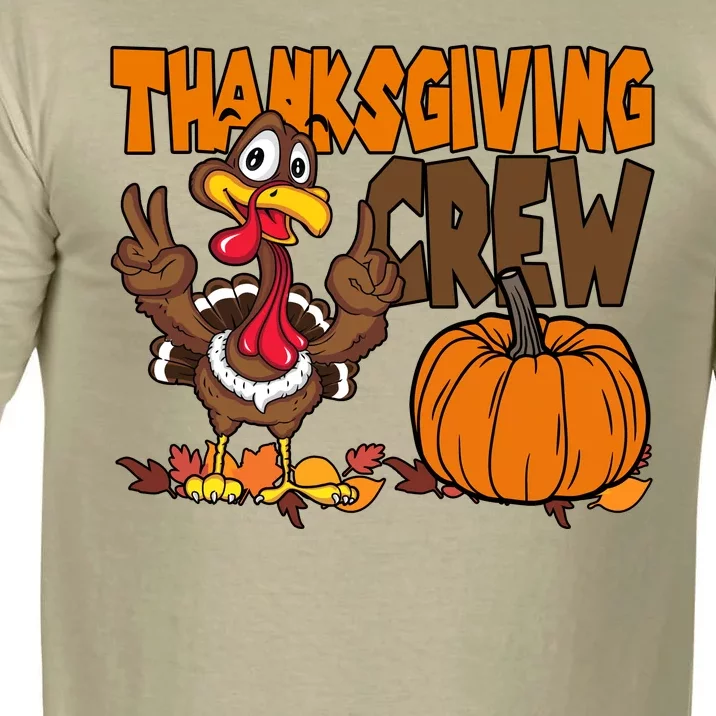 Thanksgiving Crew Funny Turkey Fall Comfort Colors T-Shirt