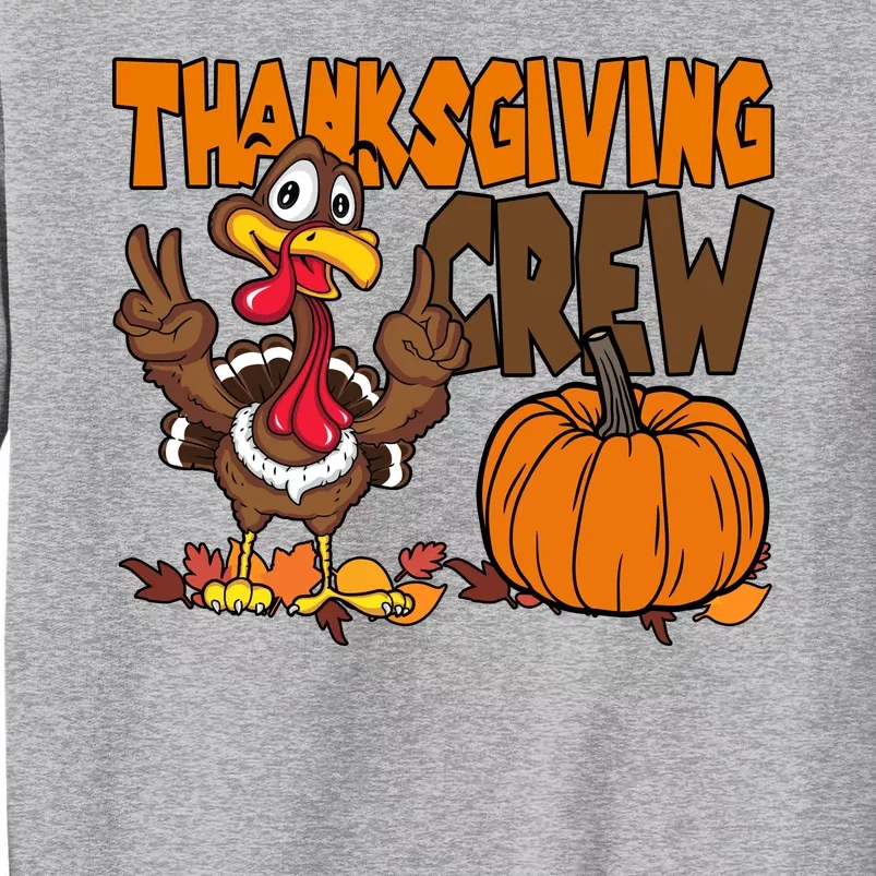 Thanksgiving Crew Funny Turkey Fall Sweatshirt