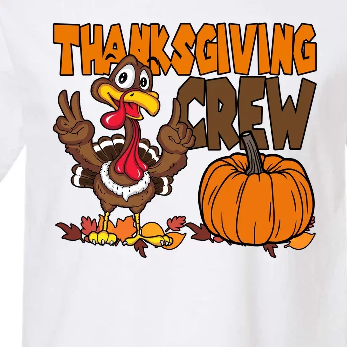 Thanksgiving Crew Funny Turkey Fall Garment-Dyed Heavyweight T-Shirt