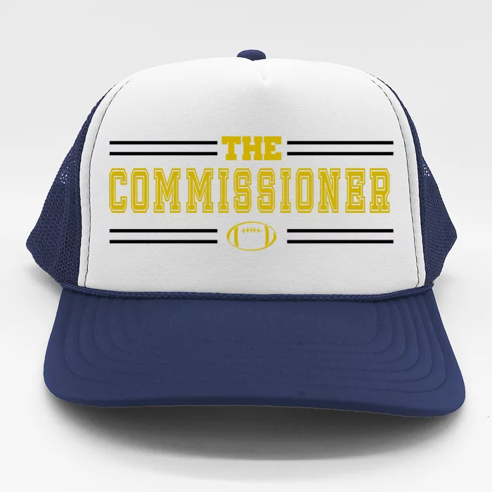 The Commissioner Football Logo Trucker Hat