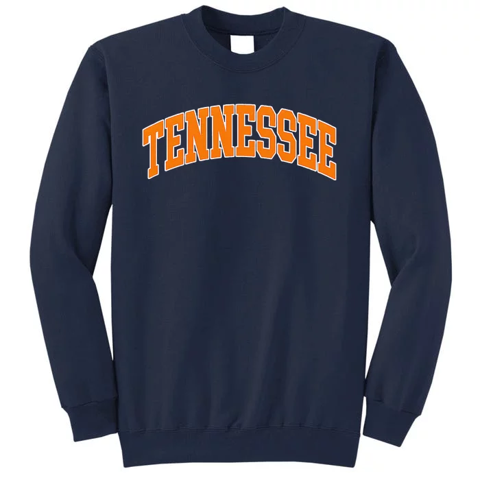 Tennessee Classic Font State Name Design Tall Sweatshirt