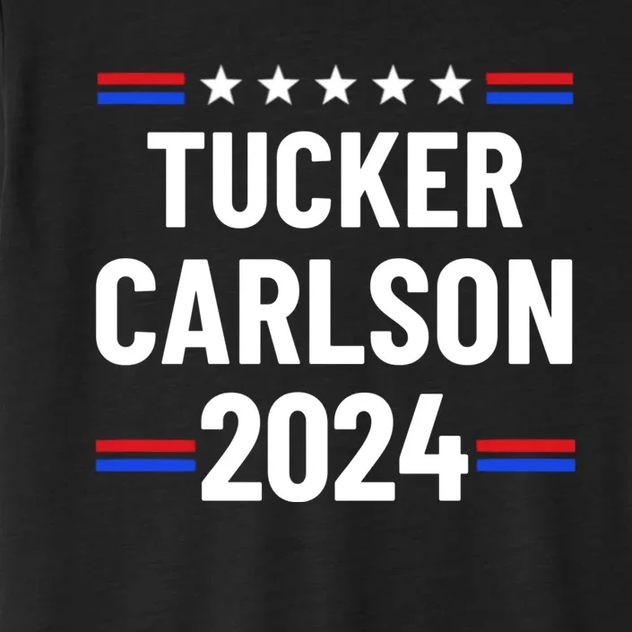 Tucker Carlson For President 2024 ChromaSoft Performance T-Shirt