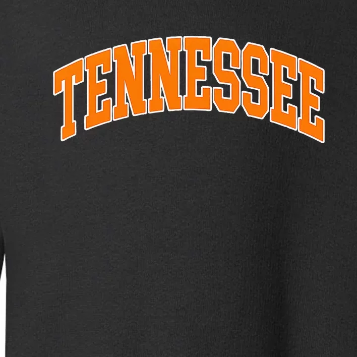 Tennessee Classic Font State Name Toddler Sweatshirt