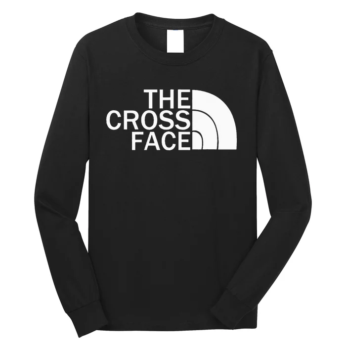 The Cross Face Wrestling Long Sleeve Shirt