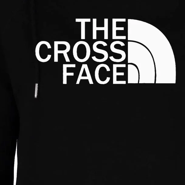 The Cross Face Wrestling Womens Funnel Neck Pullover Hood