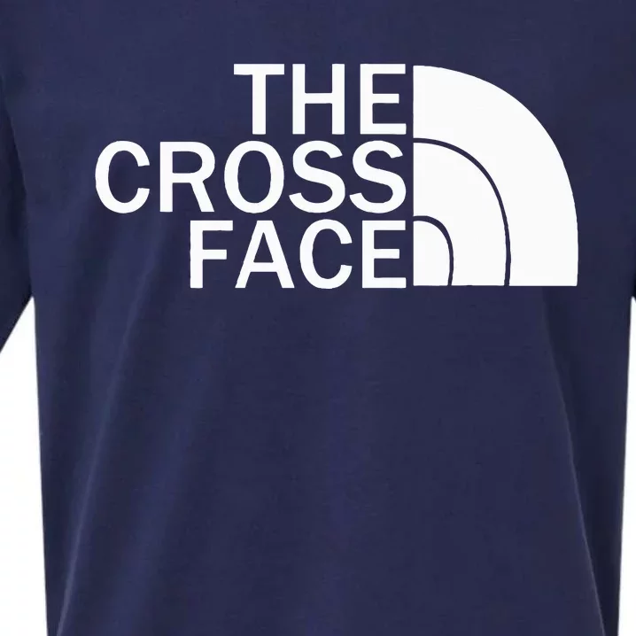 The Cross Face Wrestling Sueded Cloud Jersey T-Shirt