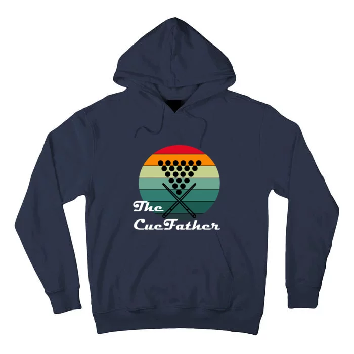 The Cue Fatherfantasy Billiards Dad Gift For Father’s Day Tall Hoodie