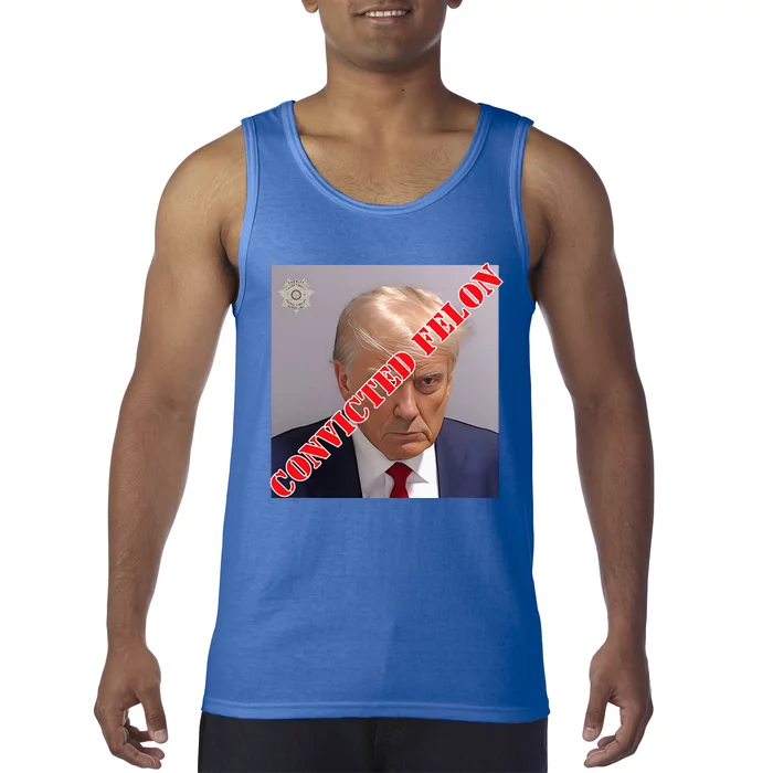 Trump Convicted Felon Tank Top