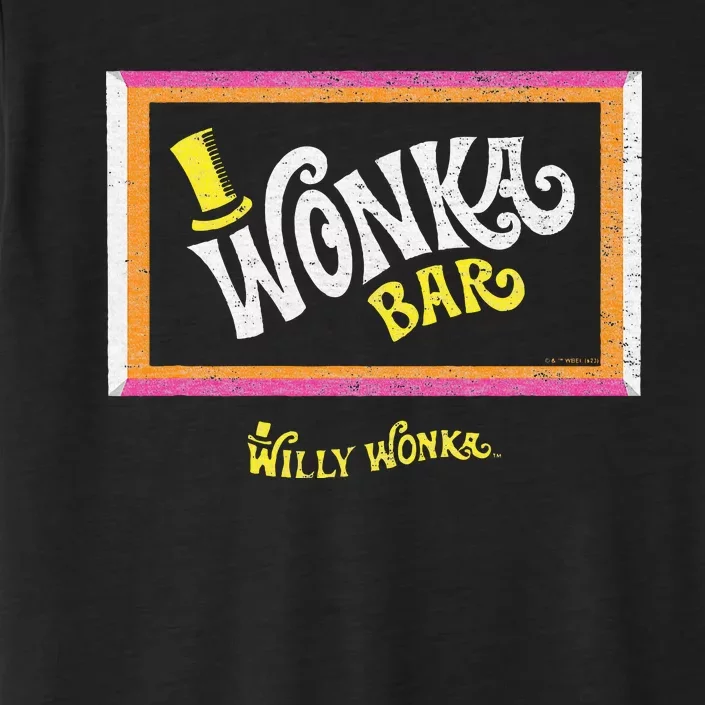 The Chocolate Factory Wonka Chocolate Bar ChromaSoft Performance T-Shirt