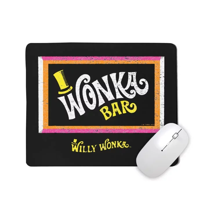 The Chocolate Factory Wonka Chocolate Bar Mousepad