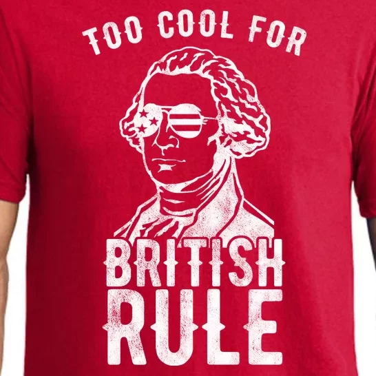 Too Cool For British Rule Usa Funny Pajama Set