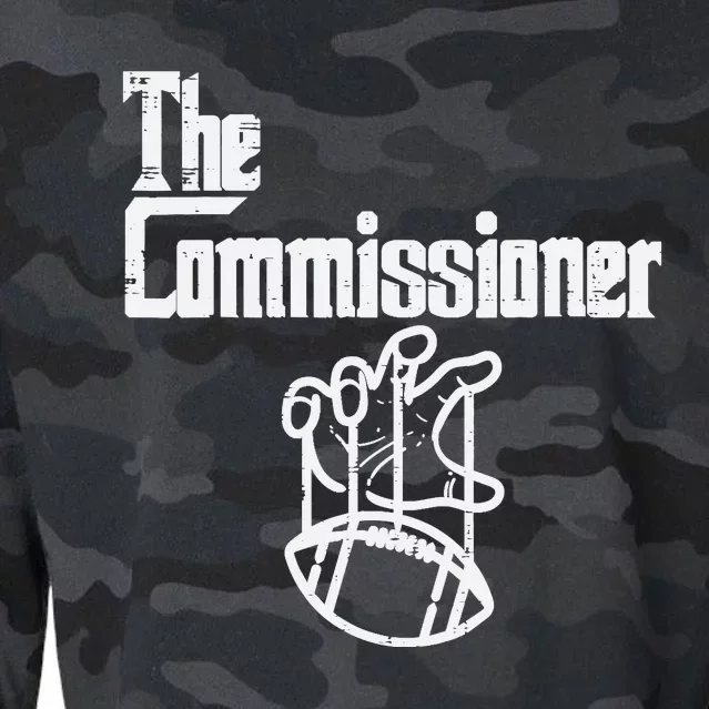 The Commissioner Fantasy Football Commish FFL Cropped Pullover Crew