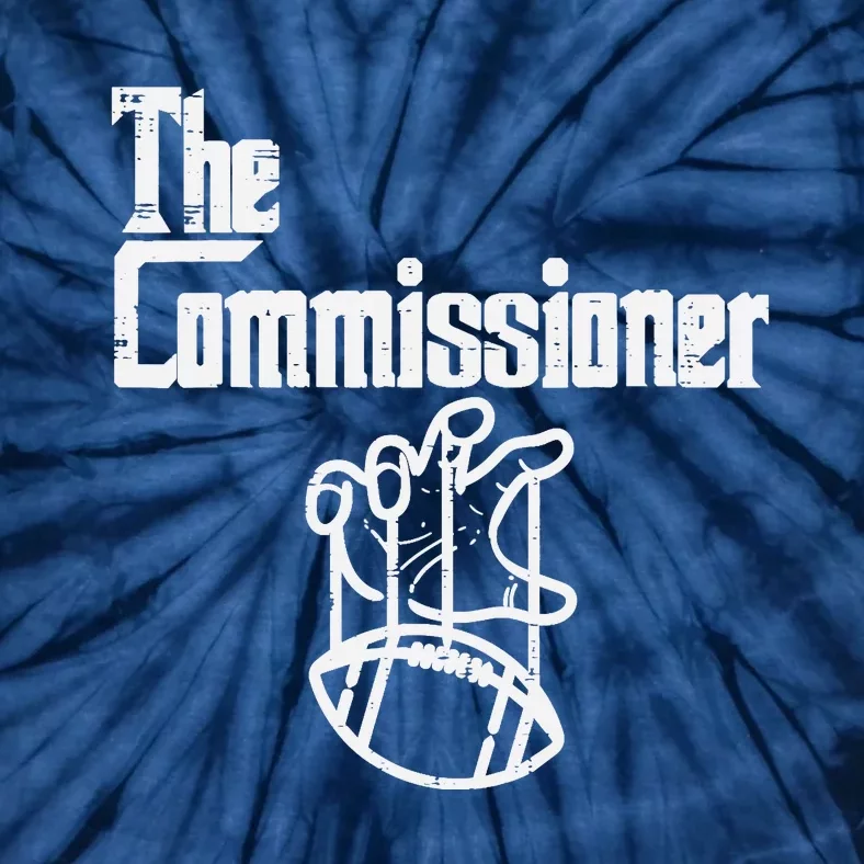 The Commissioner Fantasy Football Commish FFL Tie-Dye T-Shirt