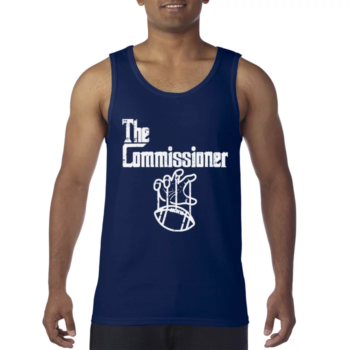 The Commissioner Fantasy Football Commish FFL Tank Top