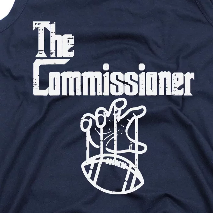 The Commissioner Fantasy Football Commish FFL Tank Top